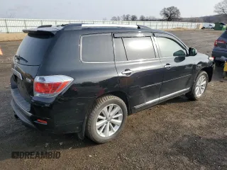 2012 Toyota Highlander Hybrid Limited with VIN JTEDC3EH7C2008609, listed as a Copart auction lot 47660465 with 193,756 mi miles and Clean Title. Bid and sale history available at carsss.com. Image 3.
