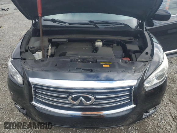 2015 Infiniti QX60 with VIN 5N1AL0MN4FC524689, listed as a Copart auction lot 80736604 with 126,945 mi miles and Salvage Title. Bid and sale history available at DreamBid. Image 14.