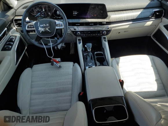 2023 Kia Telluride SX Prestige with VIN 5XYP5DGC5PG378049, listed as a Copart auction lot 68435954 with 16,573 mi miles and Salvage title. Bid and sale history available at DreamBid. Image 8.