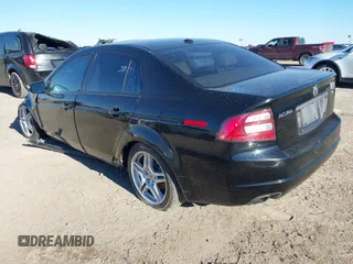 2008 Acura TL with VIN 19UUA66238A026254, listed as a IAAI auction lot 41718348 with 1 mi miles. Bid and sale history available at carsss.com. Image 3.