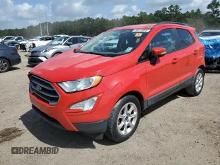 2019 Ford EcoSport SE with VIN MAJ3S2GE6KC267803, listed as a Copart auction lot 60879855 with 80,180 mi miles and Salvage title. Bid and sale history available at DreamBid. Image 1.