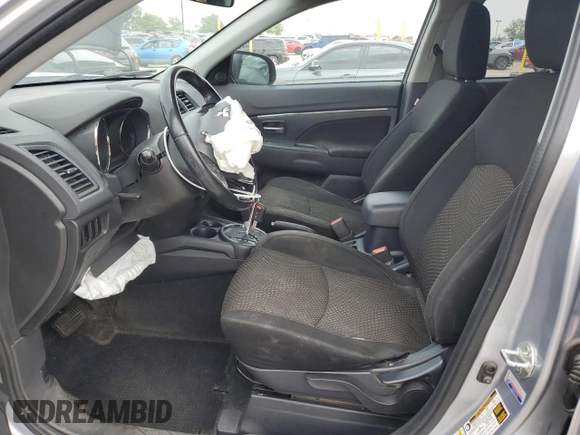 2016 Mitsubishi Outlander SE with VIN JA4AP3AW9GZ052280, listed as a Copart auction lot 59372525 with 70,872 mi miles and Salvage title. Bid and sale history available at DreamBid. Image 7.