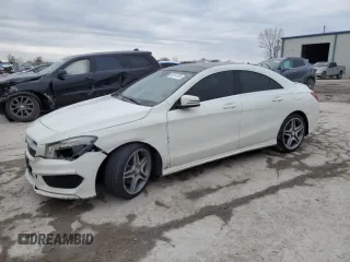 2014 Mercedes-Benz CLA 250 with VIN WDDSJ4EB2EN126142, listed as a Copart auction lot 83414104 with 123,984 mi miles and Clean title. Bid and sale history available at DreamBid. Image 1.