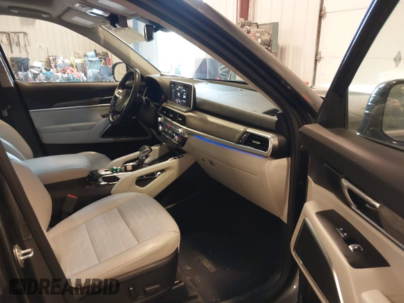 2020 Kia Telluride SX with VIN 5XYP5DHC8LG045921, listed as a IAAI auction lot 41889184 with 71,357 mi miles and . Bid and sale history available at DreamBid. Image 5.