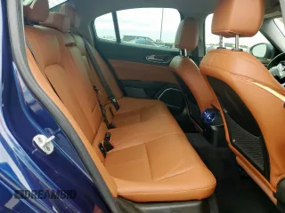 2021 Alfa Romeo Giulia with VIN ZARFAMAN6M7639186, listed as a Copart auction lot 58371745 with 46,162 mi miles and Salvage title. Bid and sale history available at DreamBid. Image 10.