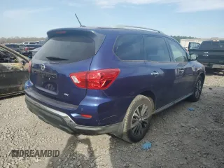 2018 Nissan Pathfinder S with VIN 5N1DR2MN0JC621033, listed as a Copart auction lot 47786755 with 186,962 mi miles and Clean Title. Bid and sale history available at carsss.com. Image 3.