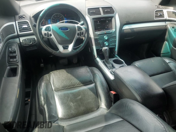 2013 Ford Explorer XLT with VIN 1FM5K8D88DGC04777, listed as a Copart auction lot 53450265 with 95,537 mi miles and Salvage Title. Bid and sale history available at carsss.com. Image 8.