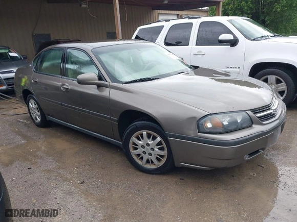 2003 Chevrolet Impala with VIN 2G1WF52E539108339, listed as a IAAI auction lot 42021882 with 216,548 mi miles. Bid and sale history available at carsss.com. Image 1.