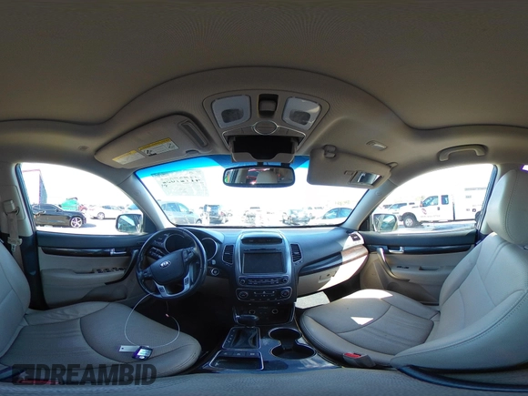 2015 Kia Sorento EX with VIN 5XYKU4A70FG559566, listed as a IAAI auction lot 41727052 with 92,258 mi miles. Bid and sale history available at carsss.com. Image 18.