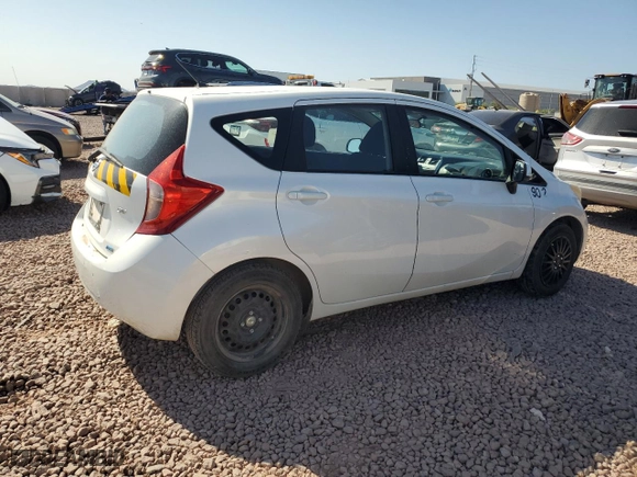 2014 Nissan Versa Note SV with VIN 3N1CE2CP3EL391855, listed as a Copart auction lot 52756065 with 158,722 mi miles and Clean Title. Bid and sale history available at carsss.com. Image 3.