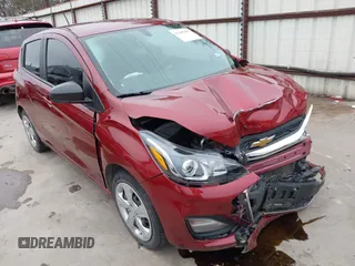 2022 Chevrolet Spark LS with VIN KL8CB6SA6NC015052, listed as a IAAI auction lot 41405492 with 39,853 mi miles and . Bid and sale history available at DreamBid. Image 1.