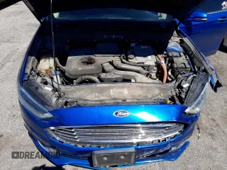 2018 Ford Fusion Hybrid Titanium with VIN 3FA6P0RU1JR181631, listed as a Copart auction lot 46838703 with 110,666 mi miles. Bid and sale history available at carsss.com. Image 11.