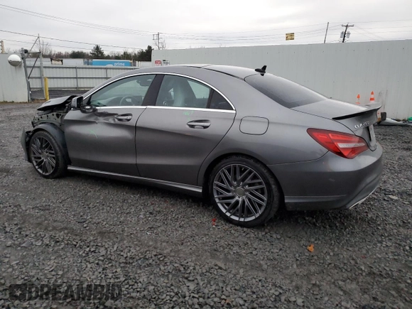 2017 Mercedes-Benz CLA 250 with VIN WDDSJ4GB6HN402274, listed as a Copart auction lot 78685233 with 57,718 mi miles and . Bid and sale history available at DreamBid. Image 2.