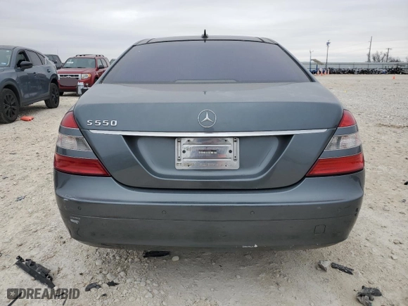2008 Mercedes-Benz S-Class 5.5L V8 with VIN WDDNG71XX8A222529, listed as a Copart auction lot 87005664 with 138,768 mi miles and Clean Title. Bid and sale history available at carsss.com. Image 6.