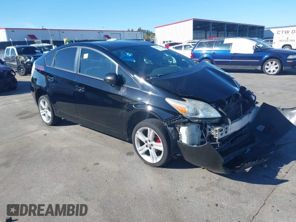 2011 Toyota Prius I with VIN JTDKN3DU9B0255659, listed as a IAAI auction lot 41857782 with 273,166 mi miles. Bid and sale history available at carsss.com. Image 1.