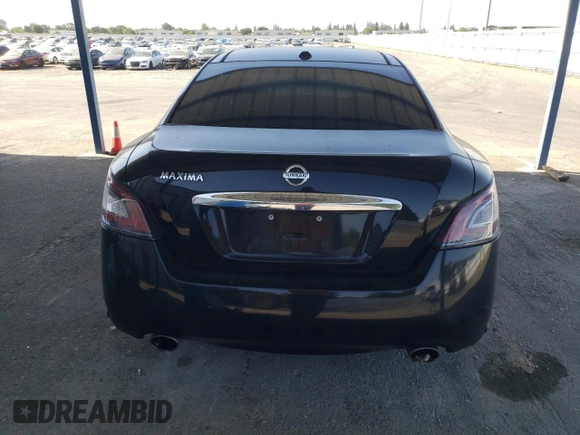 2014 Nissan Maxima SV with VIN 1N4AA5AP1EC473430, listed as a Copart auction lot 59336975 with 137,461 mi miles and Salvage title. Bid and sale history available at DreamBid. Image 6.