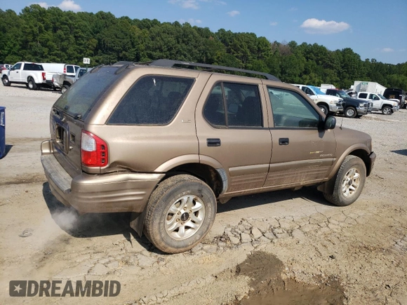 2002 Isuzu Rodeo S with VIN 4S2CK58W924327316, listed as a Copart auction lot 68512854 with 110,826 mi miles and Salvage Title. Bid and sale history available at DreamBid. Image 3.