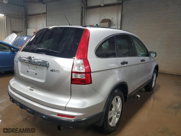 2011 Honda CR-V EX with VIN 5J6RE4H58BL027605, listed as a Copart auction lot 47988075 with 122,749 mi miles and Salvage Title. Bid and sale history available at carsss.com. Image 3.
