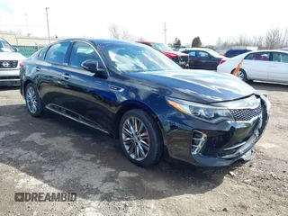 2017 Kia Optima SX Limited with VIN 5XXGV4L20HG166159, listed as a IAAI auction lot 41715937 with 99,690 mi miles and . Bid and sale history available at DreamBid. Image 1.