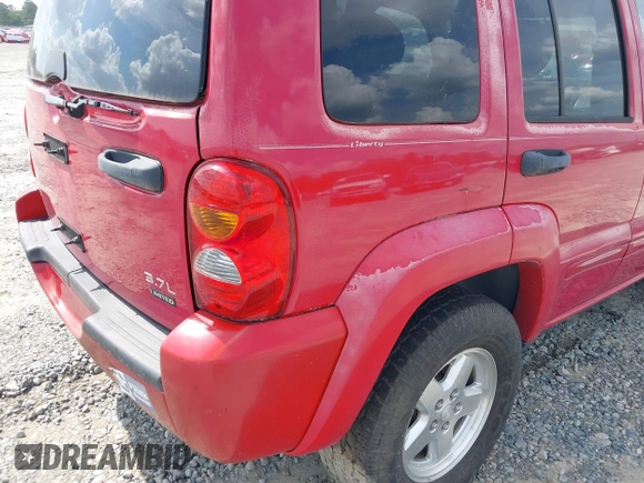 2004 Jeep Liberty Limited with VIN 1J4GK58K94W283166, listed as a IAAI auction lot 42154061 with 206,413 mi miles. Bid and sale history available at carsss.com. Image 6.