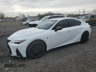 2021 Lexus IS 350 F Sport z VIN JTHGZ1E27M5021892, wystawiony jako Copart lot #53146825 z przebiegiem 44 629 mil mil oraz Szkoda całkowita • Salvage title. Historia ofert i sprzedaży dostępna na DreamBid. Obrazek 1.