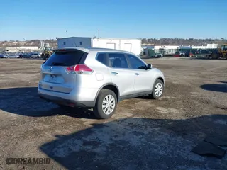 2015 Nissan Rogue SV with VIN KNMAT2MV9FP529332, listed as a IAAI auction lot 41732719 with 103,518 mi miles. Bid and sale history available at carsss.com. Image 4.