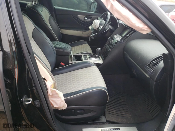 2017 Infiniti QX70 with VIN JN8CS1MW9HM411496, listed as a Copart auction lot 64852782 with 54,453 mi miles. Bid and sale history available at carsss.com. Image 5.