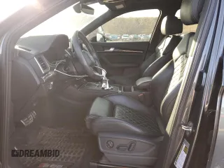 2018 Audi SQ5 Prestige with VIN WA1C4AFYXJ2245392, listed as a Copart auction lot 52140345 with 41,113 mi miles and Salvage Title. Bid and sale history available at carsss.com. Image 7.
