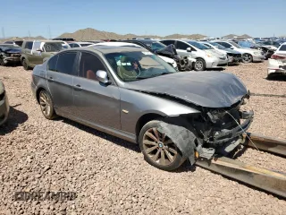 2011 BMW 3 Series 328i with VIN WBAPH5C5XBA448199, listed as a Copart auction lot 61127795 with 158,783 mi miles and Salvage title. Bid and sale history available at DreamBid. Image 4.