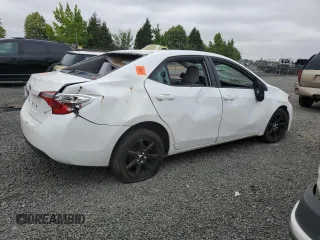 2014 Toyota Corolla L with VIN 2T1BURHE8EC059344, listed as a Copart auction lot 62562455 with Not provided miles and Salvage title. Bid and sale history available at DreamBid. Image 3.