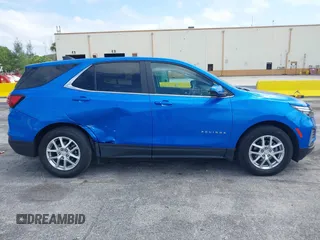 2024 Chevrolet Equinox LT with VIN 3GNAXUEG9RS250203, listed as a IAAI auction lot 42233875 with 26,930 mi miles and . Bid and sale history available at DreamBid. Image 6.