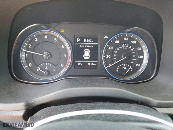 2019 Hyundai Kona SE with VIN KM8K1CAA8KU346402, listed as a Copart auction lot 46371235 with 32,146 mi miles and Salvage Title. Bid and sale history available at carsss.com. Image 9.