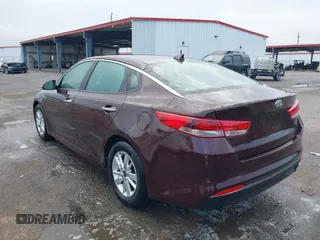 2016 Kia Optima LX with VIN 5XXGT4L32GG105361, listed as a IAAI auction lot 42066431 with 61,026 mi miles. Bid and sale history available at carsss.com. Image 3.