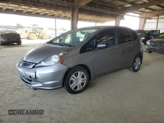 2010 Honda Fit with VIN JHMGE8H27AC029854, listed as a Copart auction lot 52594225 with 80,861 mi miles and Salvage Title. Bid and sale history available at carsss.com. Image 1.