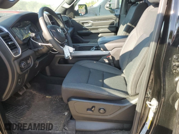 2023 Ram 1500 Big Horn with VIN 1C6SRFBT3PN621388, listed as a Copart auction lot 71449024 with 18,031 mi miles and Salvage Title. Bid and sale history available at carsss.com. Image 7.