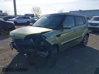2012 Kia Soul + with VIN KNDJT2A63C7436086, listed as a IAAI auction lot 41299947 with 118,217 mi miles. Bid and sale history available at carsss.com. Image 17.