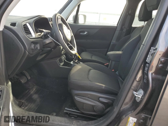 2018 Jeep Renegade Sport with VIN ZACCJAAB6JPG70163, listed as a Copart auction lot 45345065 with 89,540 mi miles and Salvage Title. Bid and sale history available at DreamBid. Image 7.
