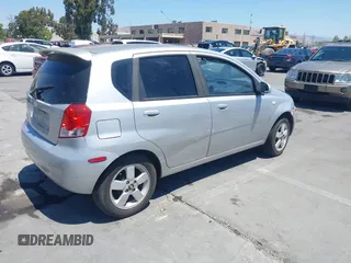 2008 Chevrolet Aveo LS with VIN KL1TD66618B086796, listed as a IAAI auction lot 42755287 with 148,103 mi miles and . Bid and sale history available at DreamBid. Image 4.