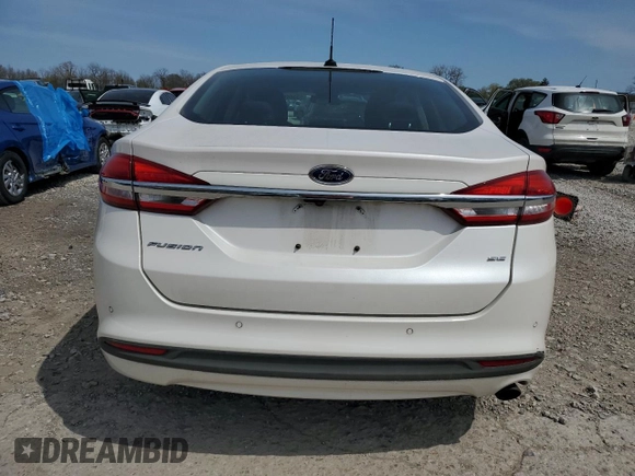 2017 Ford Fusion SE with VIN 3FA6P0H7XHR378271, listed as a Copart auction lot 53366995 with 102,354 mi miles and Salvage title. Bid and sale history available at DreamBid. Image 6.