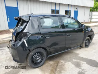 2021 Mitsubishi Mirage ES с VIN ML32AUHJXMH012614, выставлен на аукционе Copart как лот 60284465 с пробегом 8 446 миль миль и Списание • Salvage title. История ставок и продаж доступна на DreamBid. Изображение 3.
