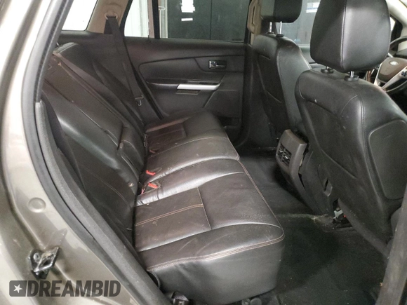 2013 Ford Edge SEL with VIN 2FMDK3JCXDBC48231, listed as a Copart auction lot 86526484 with 165,336 mi miles and Salvage Title. Bid and sale history available at carsss.com. Image 11.