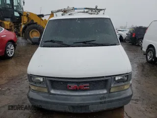 2001 GMC Safari Cargo with VIN 1GTDM19W91B504197, listed as a Copart auction lot 43786285 with 150,593 mi miles and Salvage Title. Bid and sale history available at carsss.com. Image 5.
