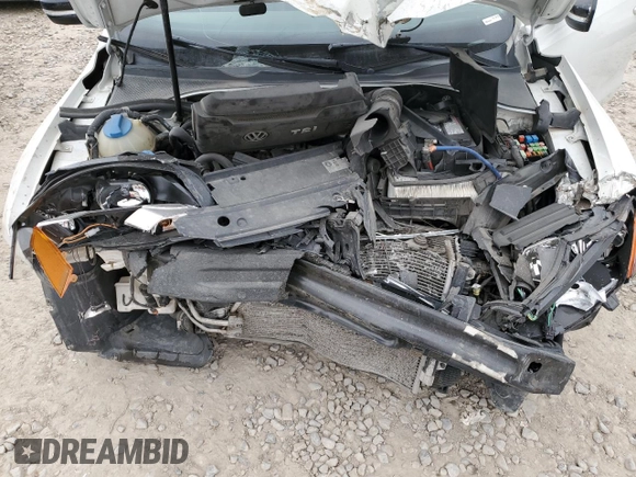 2014 Volkswagen Passat Wolfsburg Edition with VIN 1VWAT7A38EC030430, listed as a Copart auction lot 52432355 with Not provided miles and Salvage title. Bid and sale history available at DreamBid. Image 12.