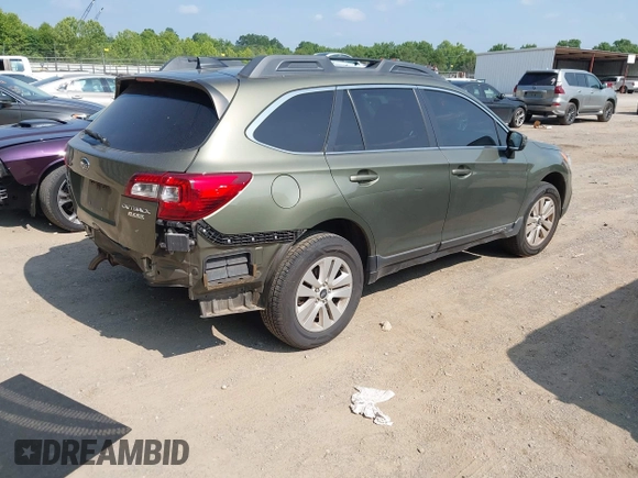 2017 Subaru Outback Premium z VIN 4S4BSAFC7H3357935, wystawiony jako IAAI lot #42413779 z przebiegiem 116 523 mil mil oraz . Historia ofert i sprzedaży dostępna na DreamBid. Obrazek 4.