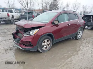 2017 Chevrolet Trax LT with VIN 3GNCJLSB8HL233107, listed as a IAAI auction lot 41178627 with 80,999 mi miles and . Bid and sale history available at carsss.com. Image 17.