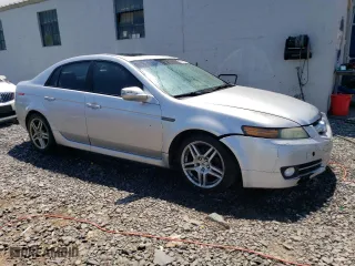 2007 Acura TL with VIN 19UUA66267A015473, listed as a Copart auction lot 63540644 with 224,616 mi miles and Salvage Title. Bid and sale history available at carsss.com. Image 4.