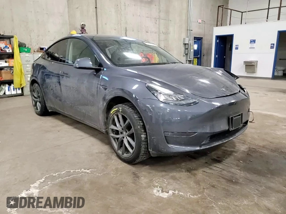 2023 Tesla Model Y Long Range with VIN 7SAYGDEE8PA034239, listed as a Copart auction lot 46429785 with 66,944 mi miles and Non Repairable. Bid and sale history available at DreamBid. Image 11.