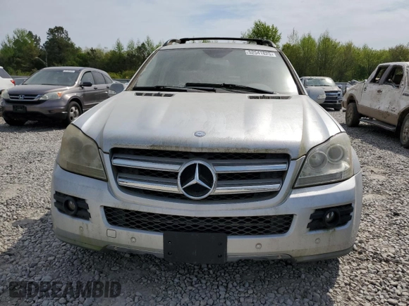 2008 Mercedes-Benz GL-Class 4.6L with VIN 4JGBF71E68A322430, listed as a Copart auction lot 52541825 with 173,592 mi miles and Salvage Title. Bid and sale history available at carsss.com. Image 5.