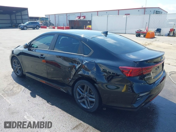 2021 Kia Forte GT-Line with VIN 3KPF34AD7ME281768, listed as a IAAI auction lot 42227522 with 50,645 mi miles and . Bid and sale history available at DreamBid. Image 3.