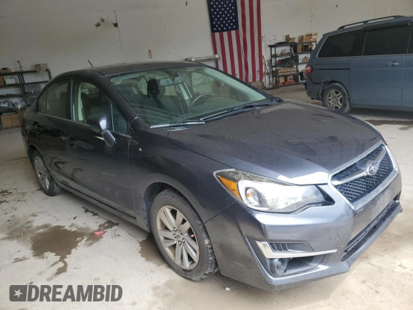 2016 Subaru Impreza Premium с VIN JF1GJAB69GH003936, выставлен на аукционе Copart как лот 63575175 с пробегом 88 996 миль миль и Списание • Salvage title. История ставок и продаж доступна на DreamBid. Изображение 4.